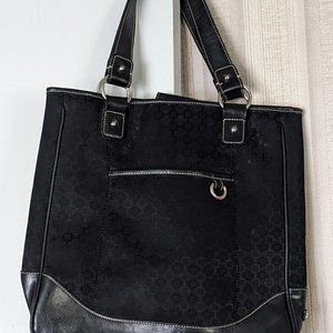 Black Nine West Tote Bag